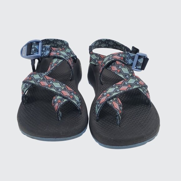 Preowned Chaco Z Cloud 2 Trace Eclipse Bleu Sport Sandals Size 5 ~ Eu 36 ~ 22 CM - Picture 2 of 9